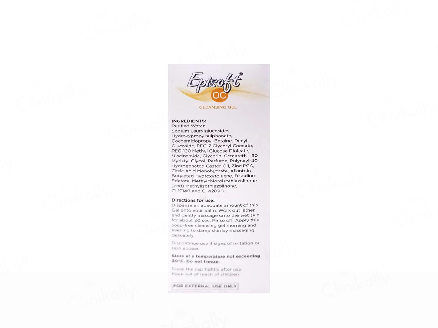 Episoft OC Cleansing Gel, 125ml