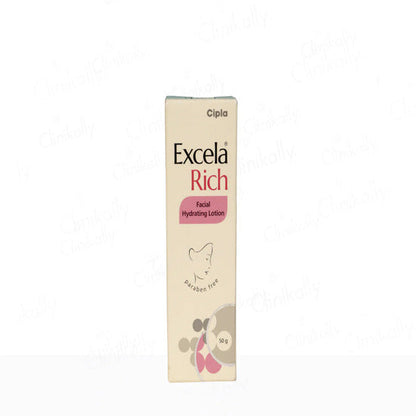 Excela Rich Facial Hydrating Lotion, 50g