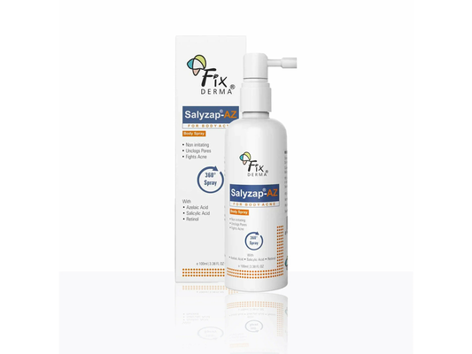 Salyzap-AZ Body Acne Treatment spray For Acne, 100ml