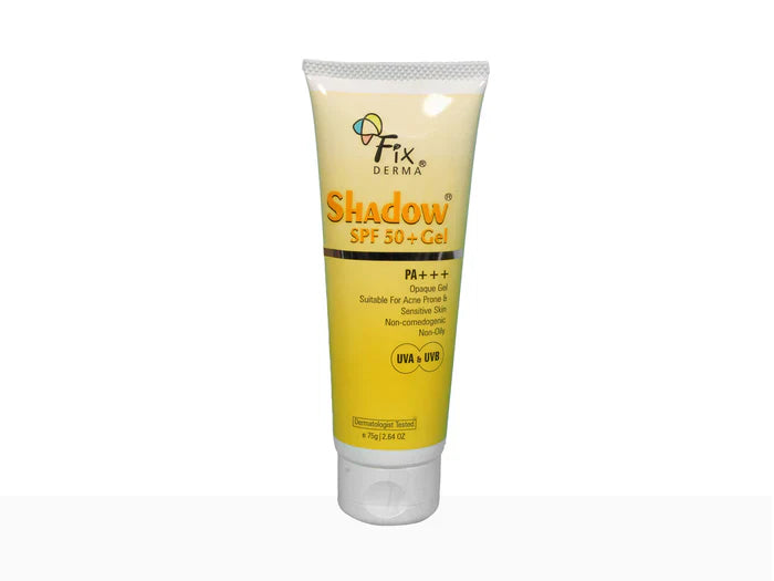 Fixderma Shadow Sunscreen SPF 50+ Gel, 75gm