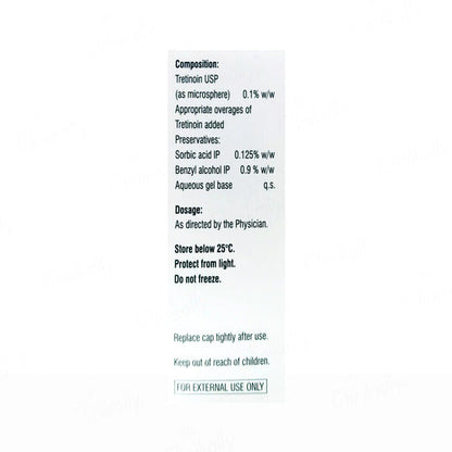 Flawlizo Micro 0.1% Pump Gel 15GM