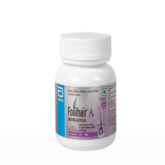 Abbott Follihair A 30 Tab Bottle
