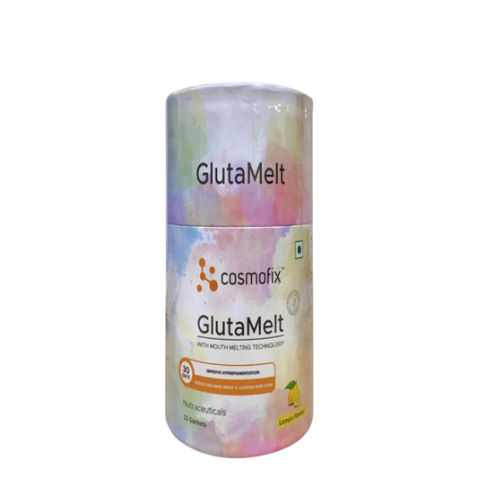 Cosmofix Glutamelt Powder 15 Sachets Lemon Flavour