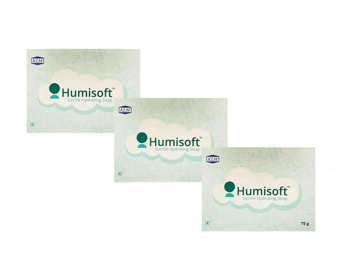 Humisoft Gentle Hydrating Soap 75gm Pack of 3