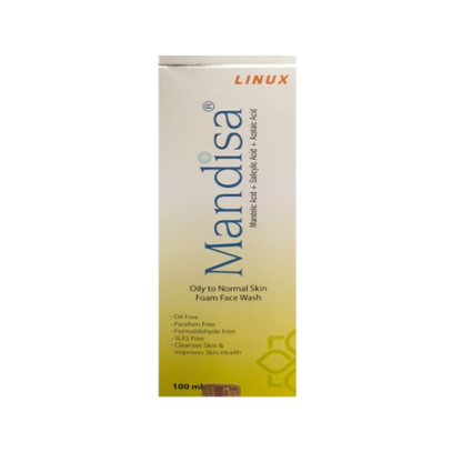 Mandisa Foam Face Wash, 100ml