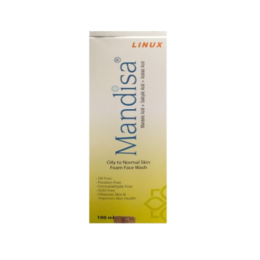 Mandisa Foam Face Wash, 100ml