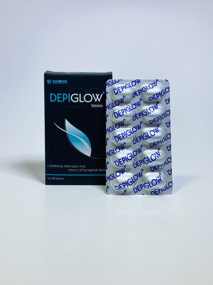 Depiglow Whitening Tablet 10 Tab PACK OF 2