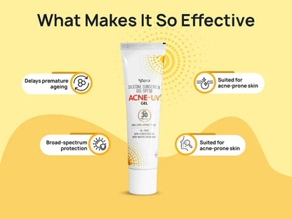 Acne UV Gel SPF 30, 30Gm