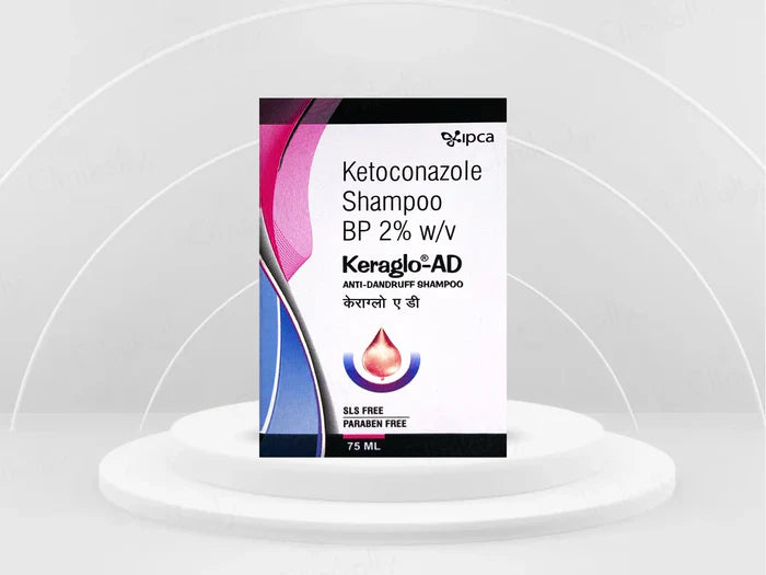 Keraglo - AD Anti-Dandruff Shampoo, 75ml