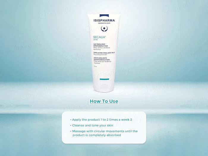 Isispharma Secalia AHA Exfoliating Emollient Milk 200ml