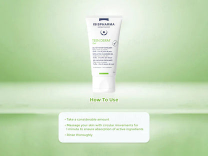 Isispharma Teen Derm Exfoliating Cleansing Gel 150ml