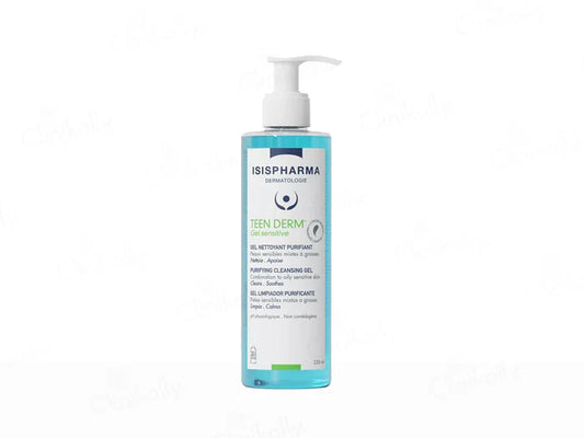Isispharma Teen Derm Sensitive Purifying Cleansing Gel 250ml