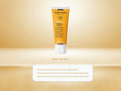 Isispharma UVE Block Invisible Fluid Sunscreen SPF 50+ PA++++ 40ml