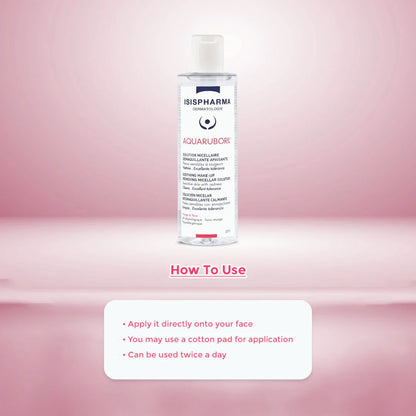 Isispharma Aquaruboril Soothing Make-up Removing Micellar 250ml
