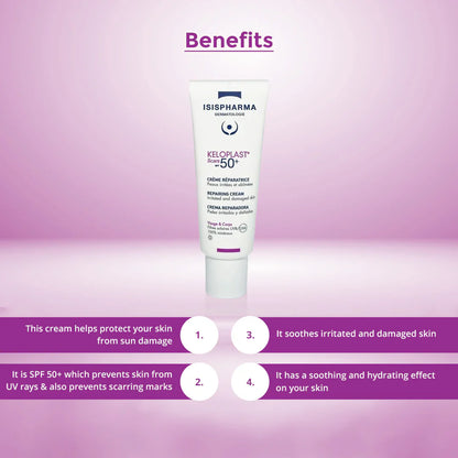 Isispharma Keloplast Scars SPF 50+ Repairing Cream 40 ml