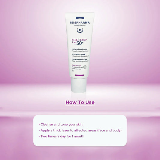 Isispharma Keloplast Scars SPF 50+ Repairing Cream 40 ml