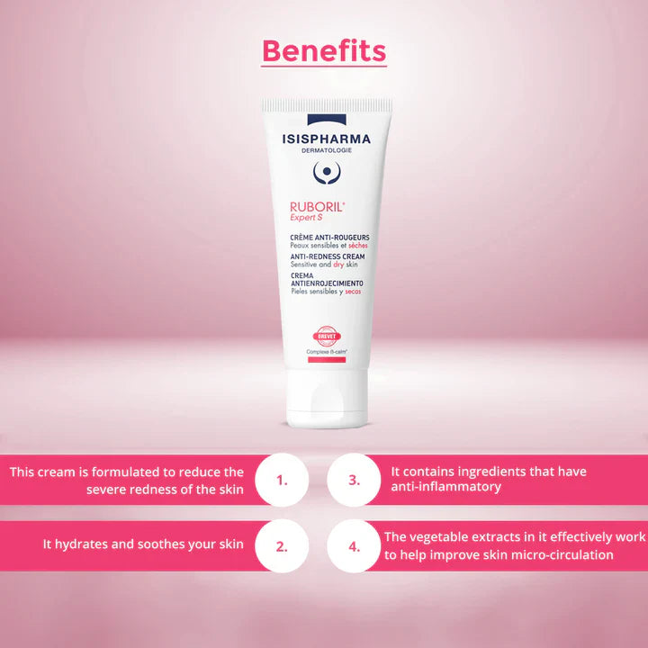 Isispharma Ruboril Expert S Anti-Redness Cream 40ml