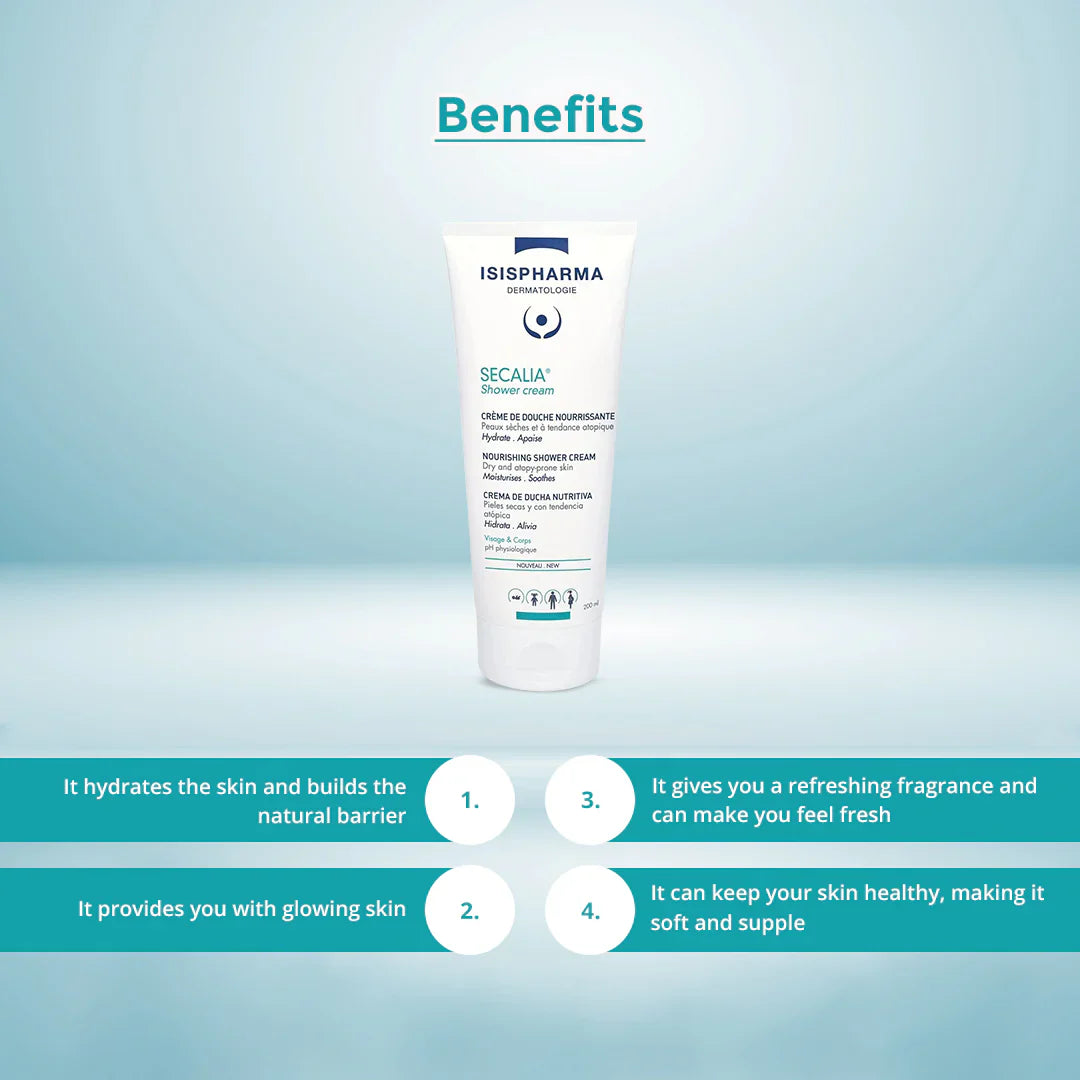 Isispharma Secalia Nourishing Shower Cream 200ml