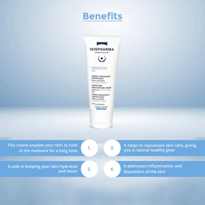 Isispharma Sensylia 24h Fortifying Moisturising Cream 40ml