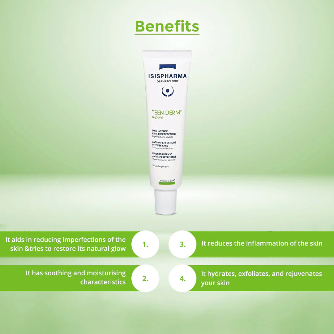 Isispharma Teen Derm Pure Anti-Imperfection Intense Care 30ml