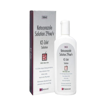 K2-Zole hair Solution, 100ml