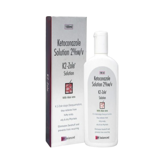 K2-Zole hair Solution, 100ml