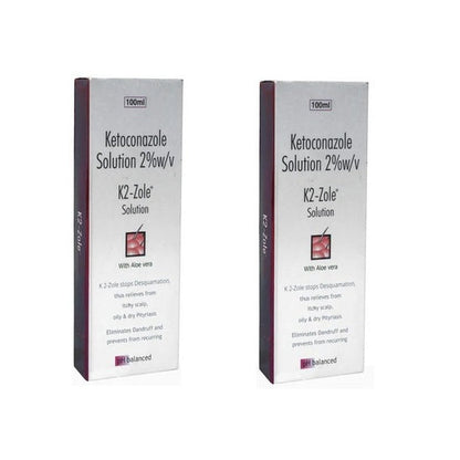 K2-Zole hair Solution, 100ml
