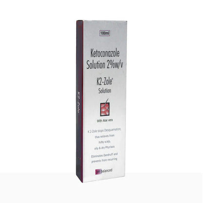 K2-Zole hair Solution, 100ml