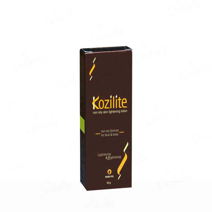 Kozilite Non Oily Skin Lightening Lotion for Face & Body, 50gm