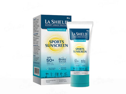 La Shield Expert Urban Protect Mineral Sports Sunscreen Gel SPF 50+ PA++++ 80gm