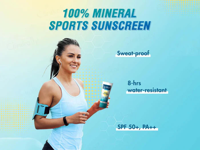 La Shield Expert Urban Protect Mineral Sports Sunscreen Gel SPF 50+ PA++++ 80gm