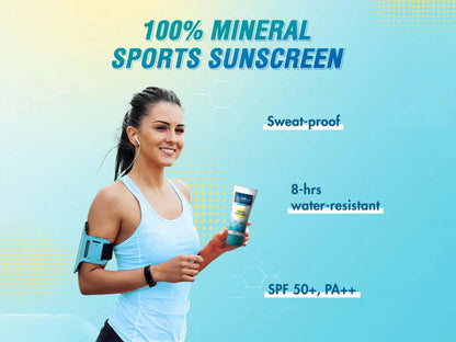 La Shield Expert Urban Protect Mineral Sports Sunscreen Gel SPF 50+ PA++++ 80gm