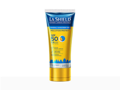 La Shield Pollution Protect Mineral Sunscreen Gel SPF 50 PA+++
