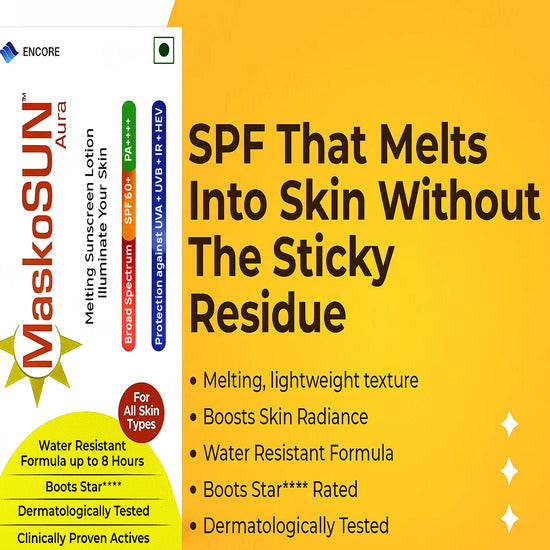 Maskosun Aura Melting Sunscreen Lotion SPF 60+ PA++++