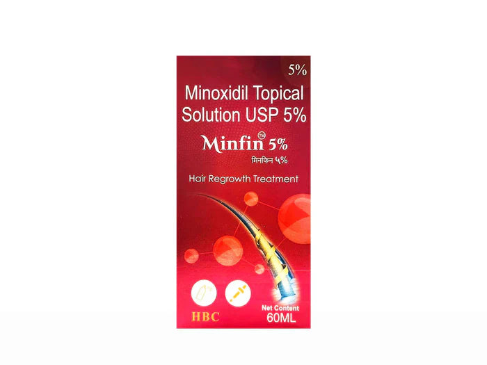 Minfin 5% hair Growth solution, 60ml