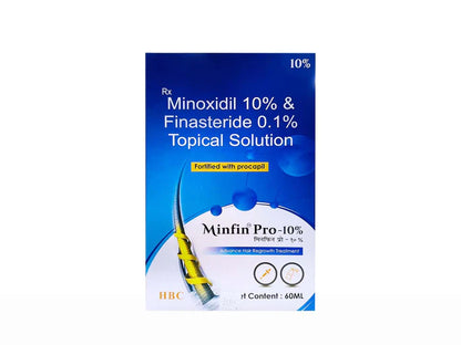 Minfin Pro 10% Topical Solution, 60 ml
