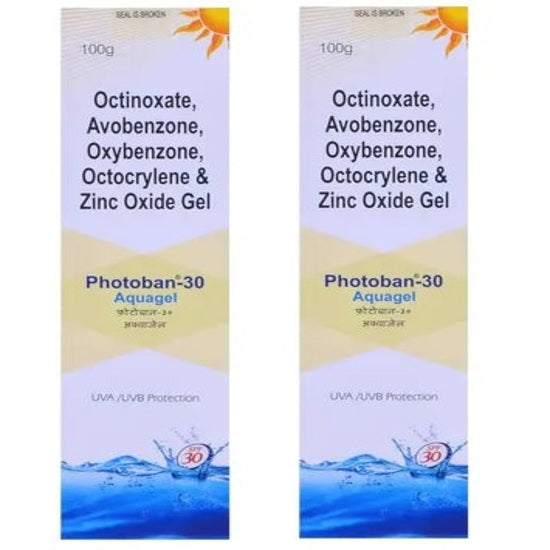 Photoban 30 Aquagel SPF 30 ,100gm