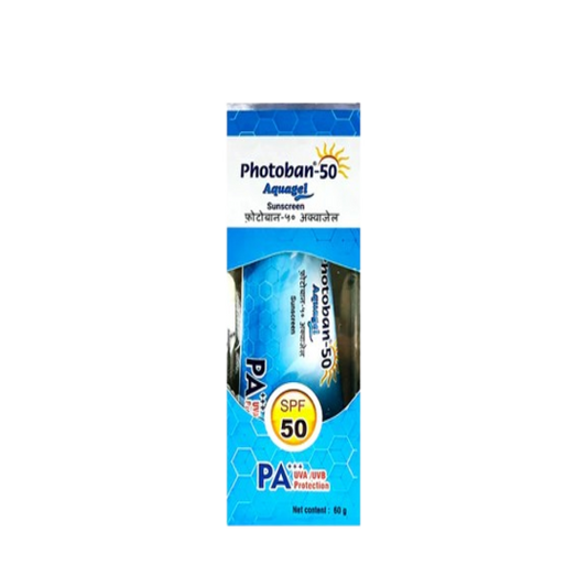Photoban-50 Sunscreen Aqua gel SPF 50 60GM