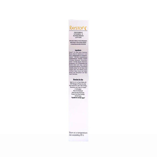 Raystop C Invisible Vitamin-C Sunscreen SPF 50 PA+++ 45gm