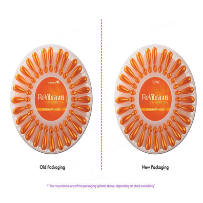 Revibra A15 Pure Cream 28 Vegicaps of 0.5 ml each