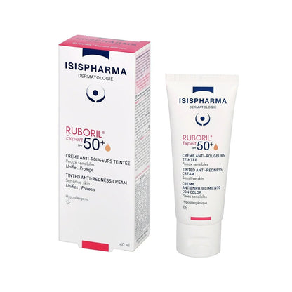 Isispharma RUBORIL Expert SPF 50 Tinted Anti Redness Cream 40ml