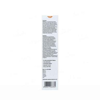 SolFactor Silicone Ultra Matte Sunscreen Gel SPF 50 PA+++ 50ml