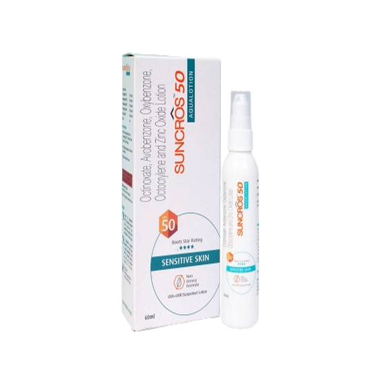 Suncros 50 Aqua Lotion, 60ml