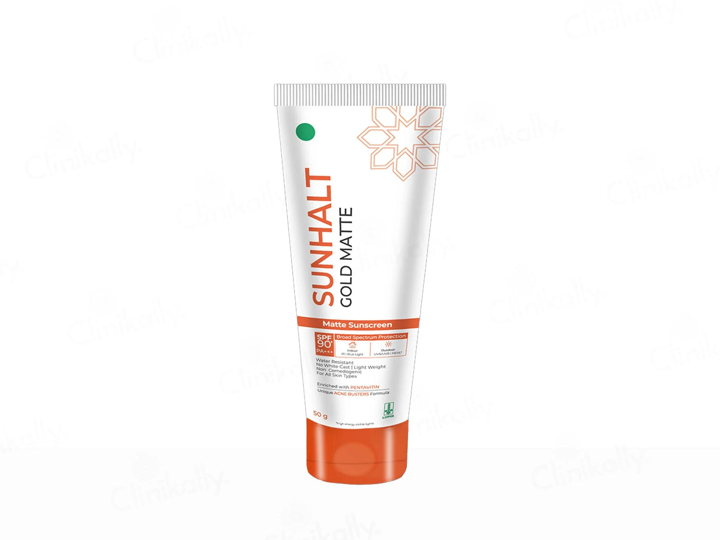 Sunhalt Gold Matte Sunscreen SPF 90 PA+++ 50gm