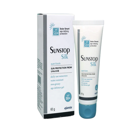 Sunstop Silk Sunscreen  SPF 58+, 60gm