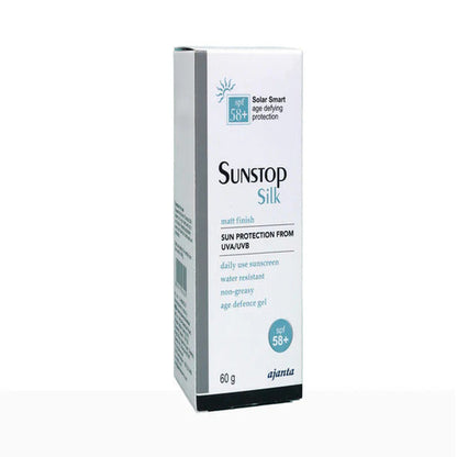Sunstop Silk Sunscreen  SPF 58+, 60gm