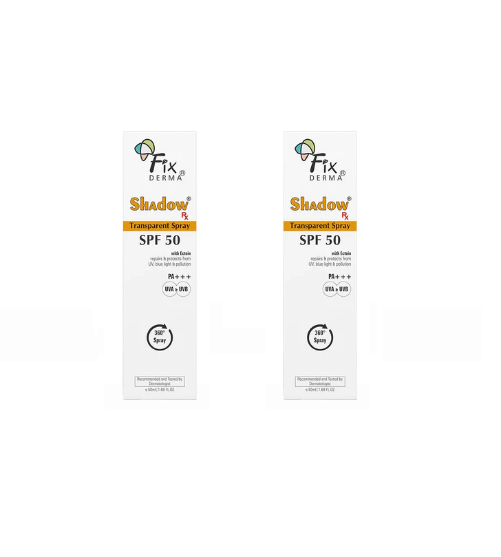 Fixderma Shadow Rx Transparent Spray Sunscreen SPF 50 PA+++