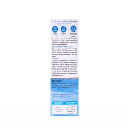Cosmofix Tri-Cid Foaming Face Wash, 100ml