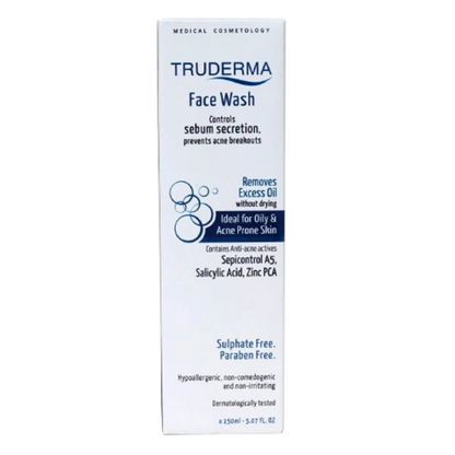 Truderma Face Wash For oily & Acne Prone Skin, 150ml