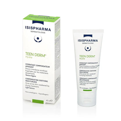 Isispharma Teen Derm Hydra Compensating Soothing Moisturizer 40ml